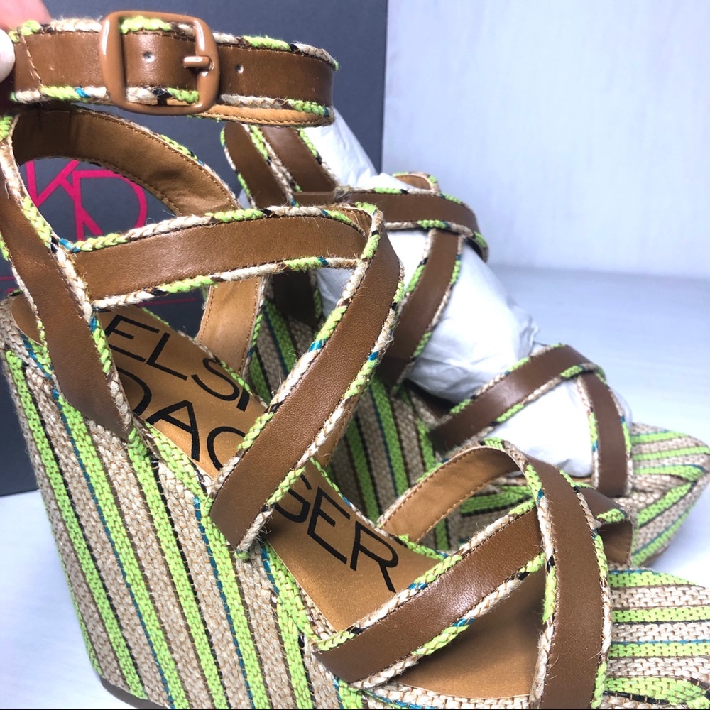 Kelsi Dagger Wedge Sandal. NIB. - Picture 2 of 6